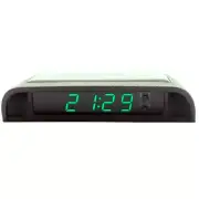 Car Dashboard Clock Thermometer Stick-On Digital Watch 24-Hour With Night Light (for: Honda Civic)