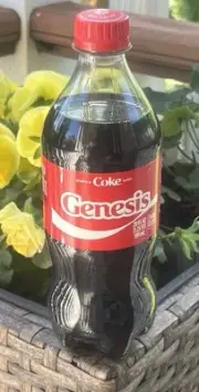 SHARE A COKE with GENESIS - 2025 Personalized Gift 20oz Coca Cola Bottle - NEW