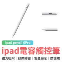 在飛比找蝦皮商城優惠-ipad pencil 6 Pro 蘋果專用 磁力吸附電容觸