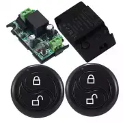 433MHz Push Button RF Remote Control Switch For Ceiling Led Lights Wall Lamps HH