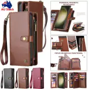 Detachable Wallet Case Flip Cover For Samsung S24 FE S23 S22 S21 S20 Ultra Plus
