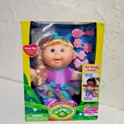 Cherishable Cabbage Patch Kids Deluxe Toddler 11" Doll with Blond Hair and Blu