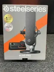 SteelSeries Alias Pro XLR Microphone for Gamers and Streamers.
