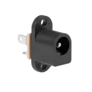 30Pcs PCB Mount 5.5mm x 2.1mm 3 Pin Audio Video DC Power Connector Socket DC016A