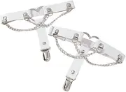 [Wzmzjy] 2x Ladies Thigh Garter Body Chain for Rave And Festival Events