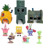 MeYuxg Aquarium Decoration, Fish Tank Ornament Ornaments, Landscape Pineapple House Cave for Underwater Decoration Plastic Decor
