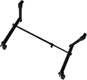 Double Tube Keyboard Stand with Height Extension for Comfortable Playing Adjustable Electric Piano Elevation Rack for Musicians the Go