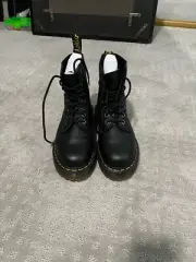 Dr Martens 1460 Pascal Bex Combat Boot - Black, Men's Sz 10 - New with box