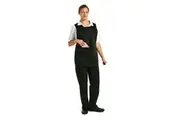 Whites Tabard with Pocket Black - One Size