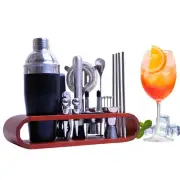 Cocktail Shaker Set | 22 Piece Mixology Bartender Kit | Drink Mixer Bar Set w...
