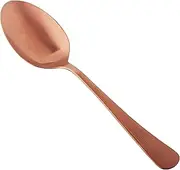 Mercer Culinary 18-8 Stainless Steel Plating Spoon, 9 Inch, Rose Gold