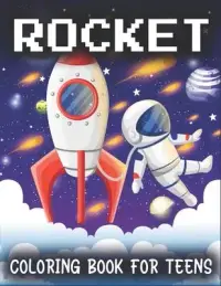 在飛比找博客來優惠-Rocket Coloring Book for Teens