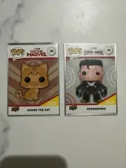 Upper Deck Funko Pop Marvel Convention Exclusive Goose & Crossbones 2x Lot