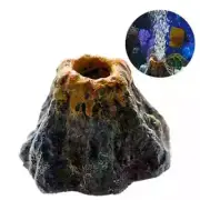 Bomba Oxígeno Volcán Acuario Piedra Burbuja Aire Anillo Decorativo Placa Tanque