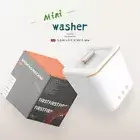 Mini Portable Washing Machine Ultrasonic Blue Light Disinfection Washing Machine