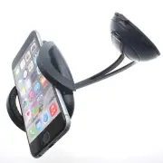 Car Mount Dash Windshield Holder Cradle Rotating Dock Suction for Cell Phones