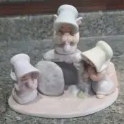 Masterpiece Homco " Christ Died For Our Sins" Circle of Friends Home Interiors