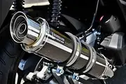 R-EVO2 SMB (Super Metal Black) Silencer, Government Certified, PCX160 2023-8BK-KF47 G1015-54-005