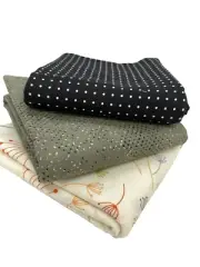 Cut Yardage Fabric Lot Moda Fabric 3 Yards Total NEW