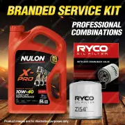 Ryco Oil Filter 5L XPR10W40 Engine Oil Kit for Saab 900 2.5i S 5D Quad Cam V6