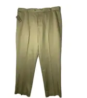 Dockers Premium Mens Relaxed Fit Comfort Khaki Pants Pleated Size W38 L30