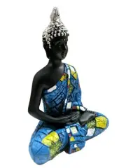 Buddha Statue 6" Resin Sakyamuni High Quality Buddhist Deity Idol Figurine