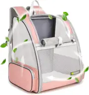 Innovadores transportadores para mascotas con mochila de burbujas para viajeros