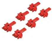 Brady 65750 Fuse Lockout,Fits 13/32 In Fuses,Pk6