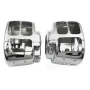 Chrome Switch Housing Cover For Harley 02-2017 VRSC / 96-2013 XL / 08-2012 XR