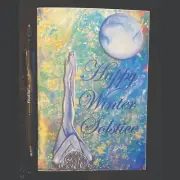 Winter Solstice Greeting Card with The Charge of the Goddess FREE SHIPPING