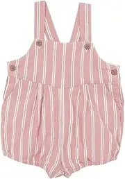 [Gocco] Baby Girls' Striped Short Dungarees