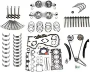 Cylinder Piston Kit Engine Overhaul Rebuild Kit & Valves Pistons & Rings Seals Gasket Kit Fit For VW Fit For AUDI 1.4 TSI CAVD CTHD BLG BMY Motorbike Engine Rebuild Kits