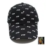 FTP ALL OVER PEAKED BASEBALL CAP SUN SHADE CURVED BRIM