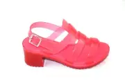 31733 MELISSA FLOX HIGH INF 01857 NEON PINK GLADIATOR SANDAL LITTLE KIDS