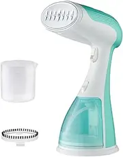 Portable Clothes Steamer, Clothes Steamer with 300 ML Water Tank, 30 S Fast Heat Up, Compact and Portable, Handheld Garment Steamer Clothing for Home, Office, Travel Green