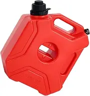 Portable Spare Fuel Tank, Large capacity Leakproof Replacement Storage Container, Oil Petrol Storage Can Spare, Gas Canister, for Vehicles, Car, Motorcycle, SUV, ATV, 5L