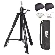 GEX 63" Heavy Duty Mannequin Tripod Stand for Wig Cosmetology Training Practi...