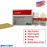 1kits Dental Ortho Crown Bridge Glass Ionomer Teeth Repair Permanent Base-liner