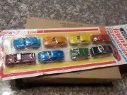 TOOTSIETOY JAM PACSPEEDSTERS 8 CAR SET, DIECAST
