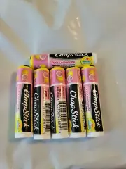 Chapstick Pink Lemonade Lip Balm 6 Tubes .15 oz - FREE SHIPPING
