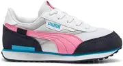 [PUMA] Kids Girls Future Rider Splash Lace Up Sneakers Shoes Casual - Blue, Grey, Pink, White