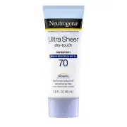 LOT OF 71 Neutrogena Ultra Sheer Dry-Touch Sunscreen SPF 70 Lotion 5oz READ