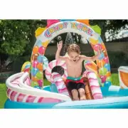Kiddie Pool Backyard Inflatable Play Center Splash Pad Sprinkler Water Fun Kit