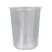 Fabri-Kal Pro-Kal Deli Container, PK32T-C, Clear Round PP, 32 oz. | 500/Case