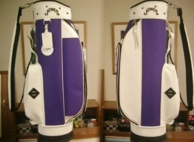 Jones Golf Rider Synthetic Fiber and Synthetic Leather Purple Golf Bag