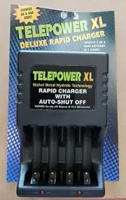 Jbro Telepower XL 2133A Battery Charger to charge 4 AA or 4 AAA NIMH Batteries