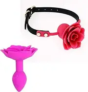 Anal Plug Sex Toys Vibrator Soft Silicagel Shape Mouth Gag Oral Bondage Anal Butt Plugs Sex Toys For Adult Flirting Set Toys Cosplay
