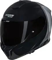 Nolan N80-8 Verniciatura Speciale 343, full face helmet , color: Black/Light Grey/Dark Beige , size: S