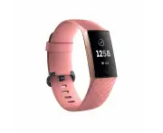 Replacement Silicone Watch Straps Compatible with the Fitbit Charge 3 & Charge 4 - Peach