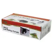 Low Profile Light Fixture for Reptiles UVB UVA Customizable Single Socket
